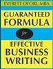 Книга Guaranteed Formula for Effective Business Writing
