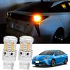 Prius 50 Series Late Model Exclusive LED Turn Signal with Resistor 2 Set Amazing 2000LM Vehicle Inspection Compliant Amber PRIUS Toyota Compatible