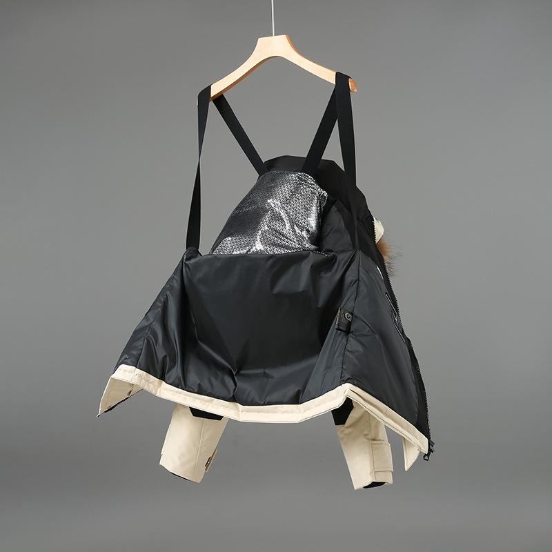 Зимняя новая коллекция мужских и женских пуховиков для пар, средней и длинной утолщенной версии, большого размера, свободное пальто