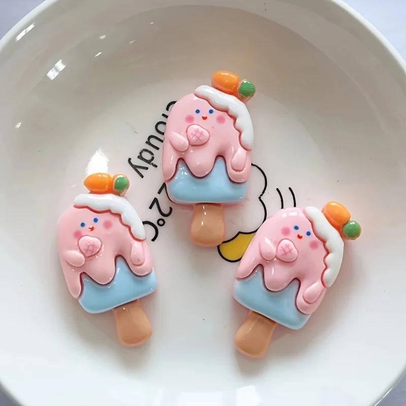 5 шт. милые фруктовые мороженое эскимо глянцевые магниты на холодильник магнитные наклейки для белой доски, украсьте холодильник, спальню