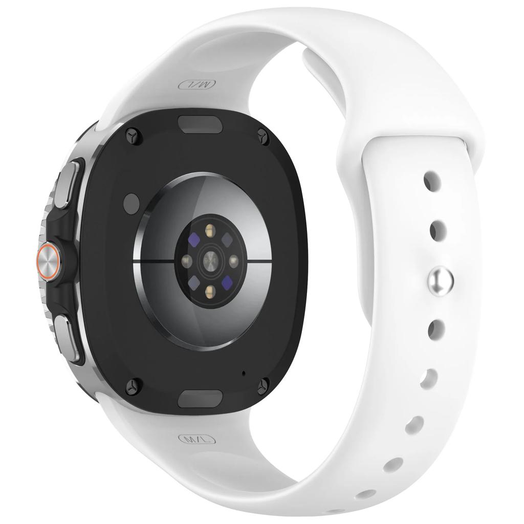Soft Silicone Strap for Samsung Galaxy Watch 8/8 Classic Original Replaceable Wristband for Galaxy Watch 8 44mm 40mm Accessories