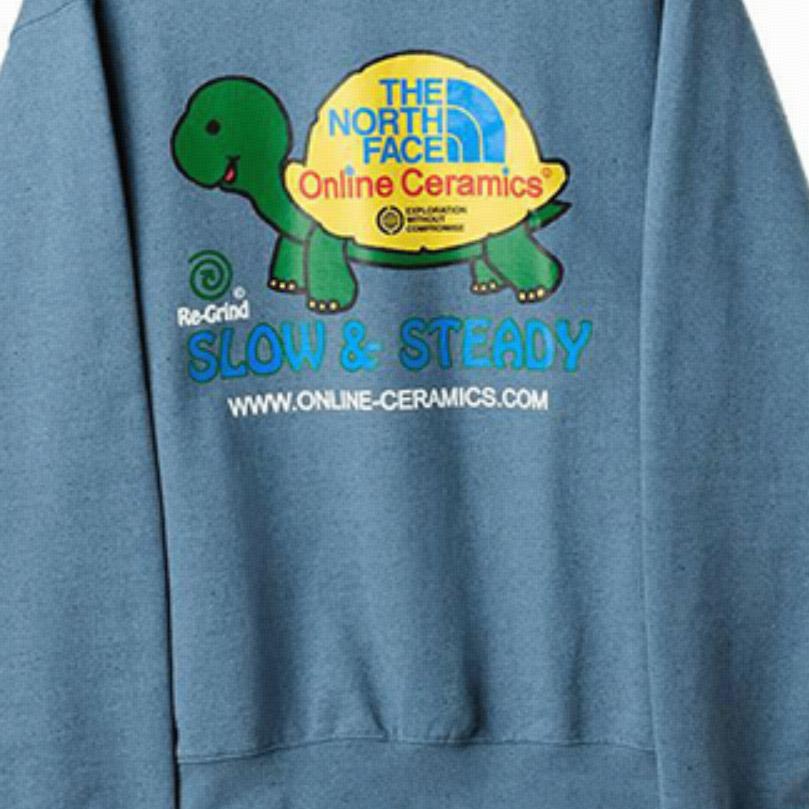 THE NORTH FACE X Online Ceramics Regrind Crew Sweatshirt NF0A7UID-6C2