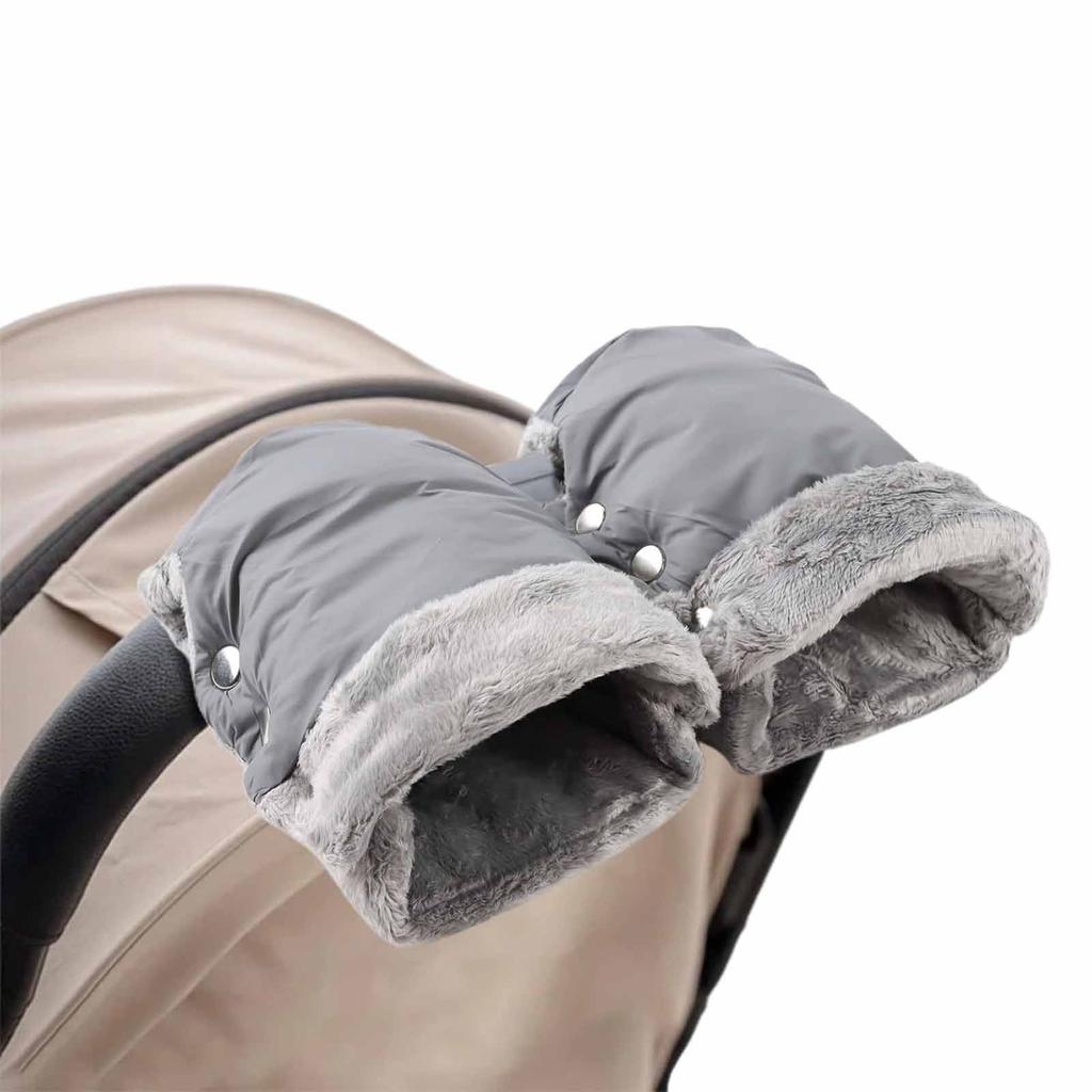 Детские муфты для рук на коляску и ветрозащитные перчатки, морозостойкий протектор поручня коляски, теплая зимняя накидка для прогулок на открытом воздухе