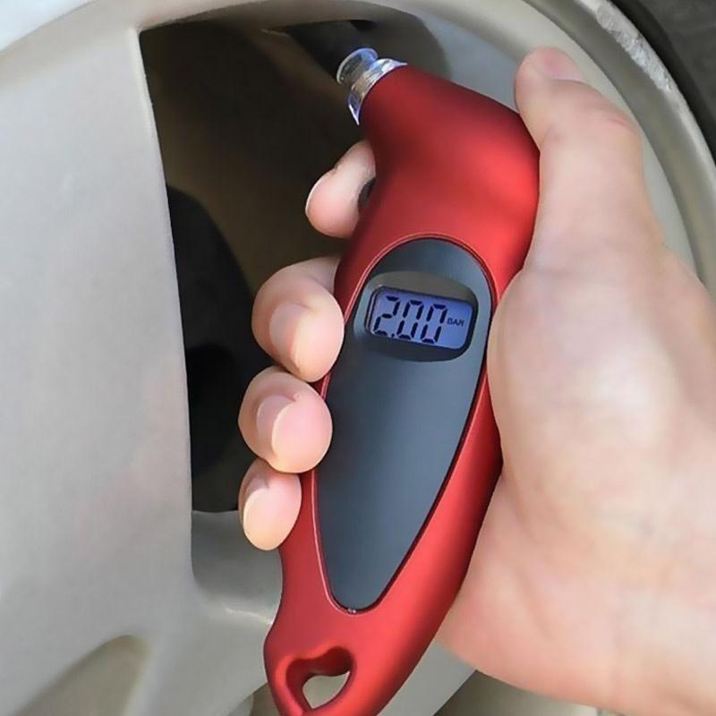 Манометр в шинах 4 грузовик велосипед цифровой автомобиль 150 мотоцикл psiuseful фитнес