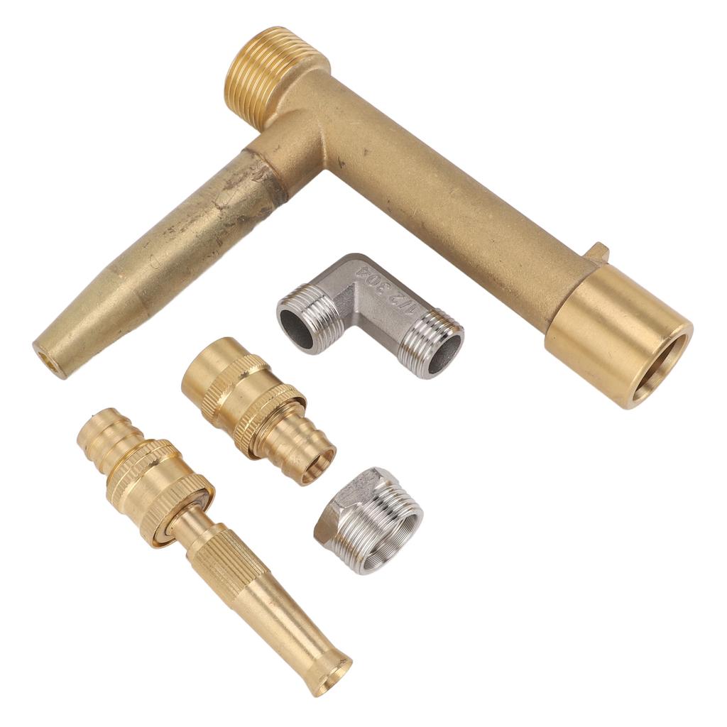 Brass Quick Water Intake Valve Key G1 Thread Brass Quick Coupler Valve for Underground Irrigation