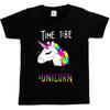 1Tee Kids Boys Time To Be. A Unicorn Magical T-Shirt