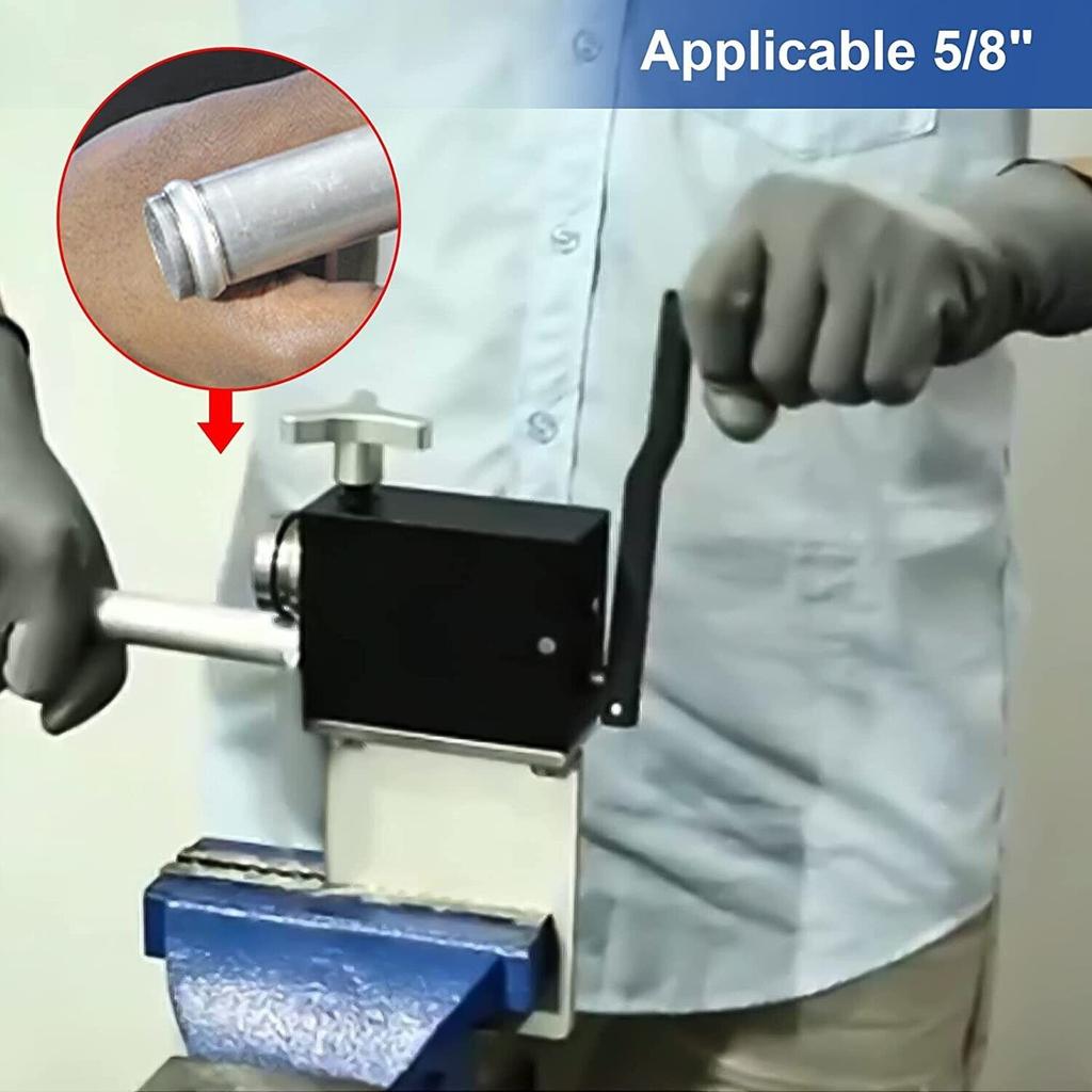 Трубка Трубка Инструмент для накатки валиков Валик для накатки валиков Алюминиевый сплав Высококачественный валик для накатки бортиков Премиум Труба впускного и промежуточного охладителя