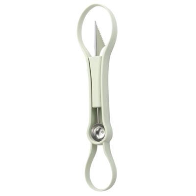 Совок для вырезания дынь без особых усилий, утолщенный складной компактный резак для резьбы по фруктам, кухонный гаджет