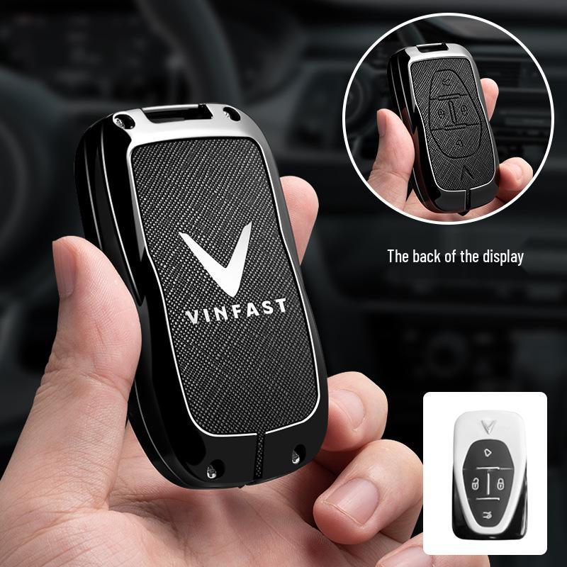 Vinfast Vietnam Car Key Case for Zhonghua V5/VF8 VF3/5/9 with Premium Keyring Buckle