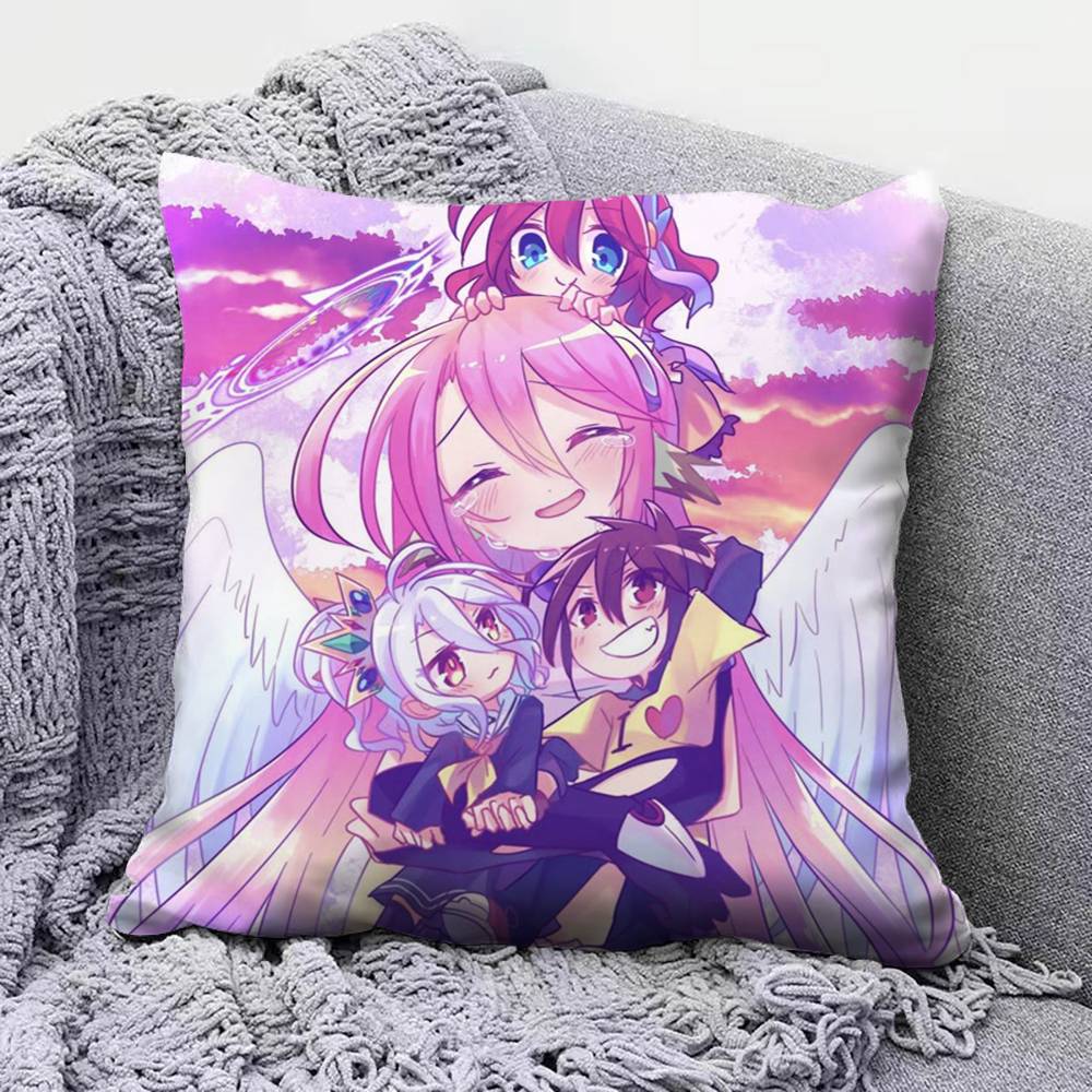 No Game No Life Zero Широ Сора Наволочки Домашние Подушки для Дивана и Декоративные На заказ