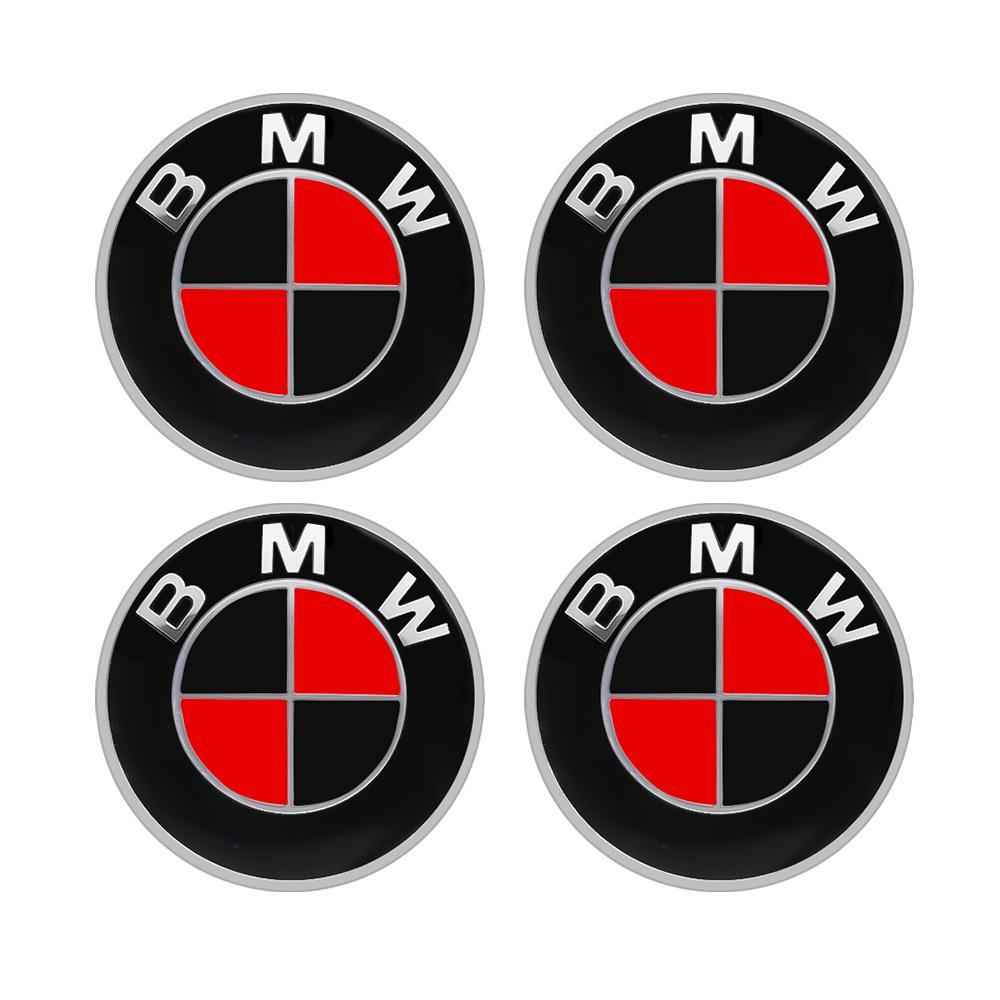 For BMW Se E87 4Pcs 56/60/63/68mm Auto Wheel Center Hub Cover Car Hub Caps Sticker For BMW M M3 M5 M4 F10 F30 F20 E28 E36 Performance X1 X2 X5