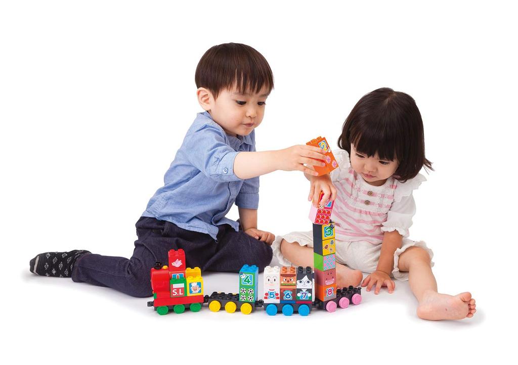 Набор кубиков BlockLabo Block Lab Anpanman SL Man и 1 2 Suuji. Рекомендуется для детей от 1 года и 6 месяцев и старше 3!