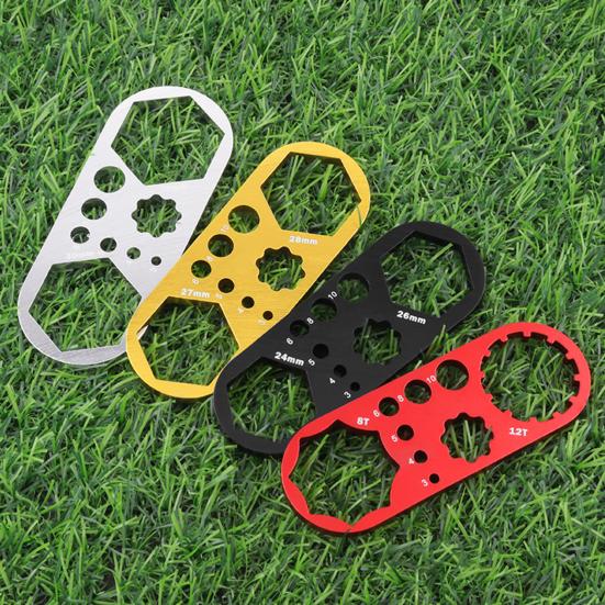 Ключ для передней вилки велосипеда из прочного алюминиевого сплава для горного велосипеда, дорожный ключ для снятия верхней крышки амортизационной вилки, инструменты для ремонта велосипеда