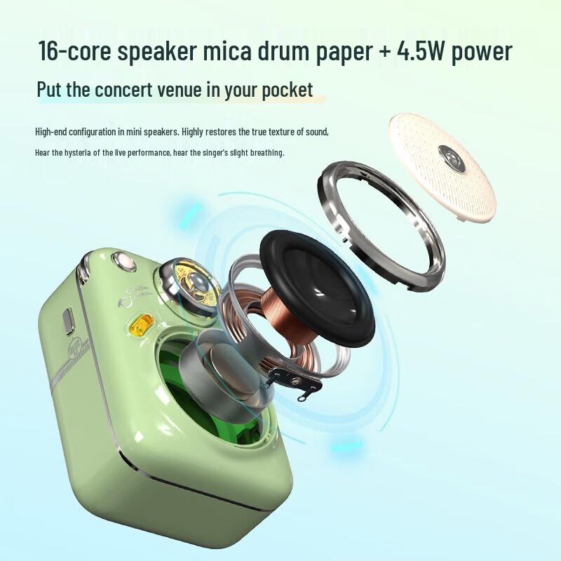Divoom Beetle HiFi Portable Bluetooth Speaker CN plug (adapter included) (CN version)