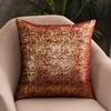 Four Seasons Universal Fuli Velvet Snowflake Bronzing Pillow Case Light Luxury Sofa Pillow Case