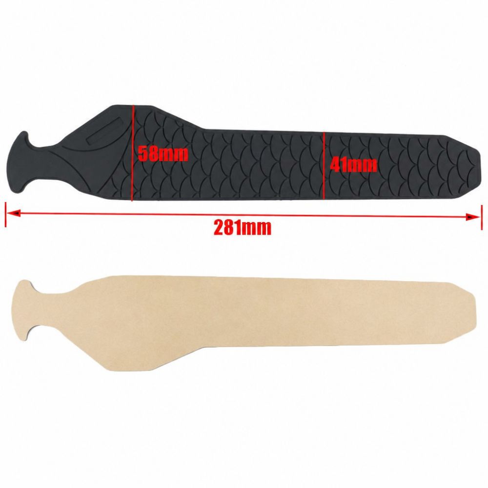 Silicone Bike Chain Guard Scratch-Resistant Chain Guard Sticker Bicycle Maintenance