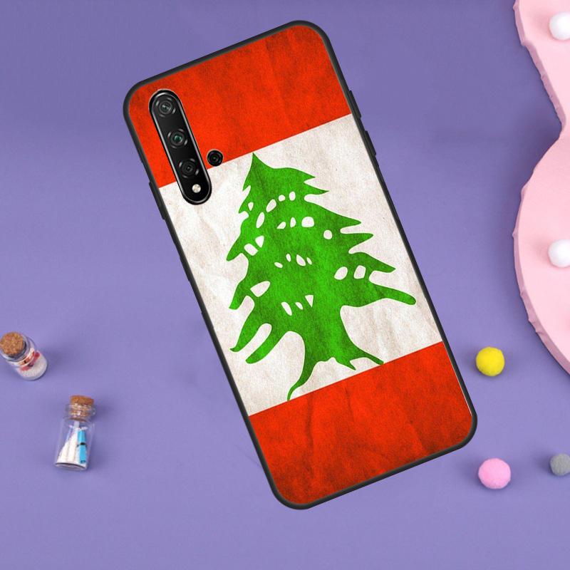 Lebanon Flag Map Case For Huawei Nova 10 9 SE 11 Pro 11i 8i 7i 3i Y60 Y61 Y70 Y90 Y91 P20 P40 P30 Lite Cover