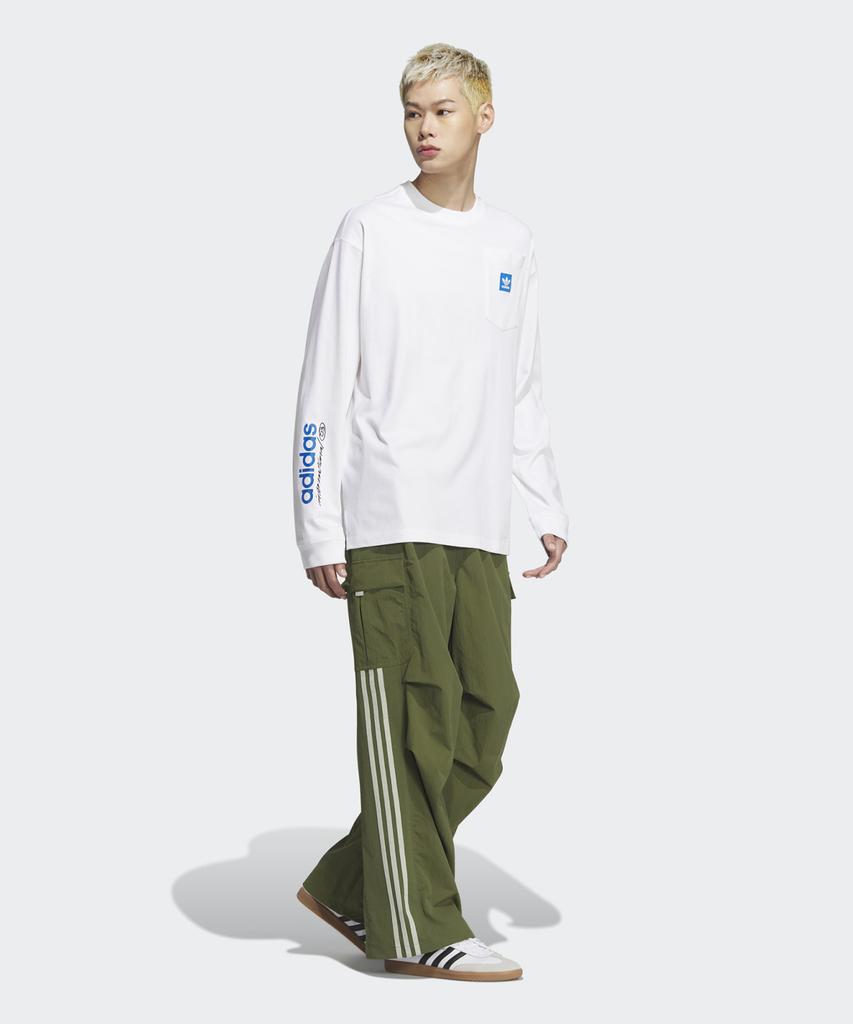 adidas City Skate Лонгслив - Белый / Jc6833