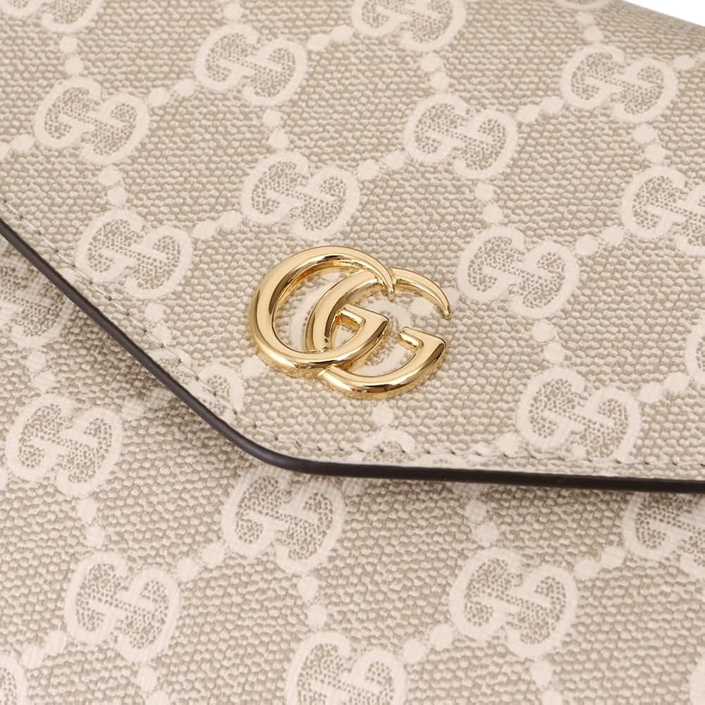 Gucci Ophidia Mini Shoulder Bag Beige Canvas Women's Handbag