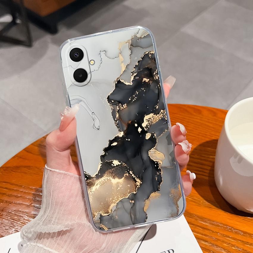 For Samsung A07 A71 M36 F36 F56 A17 A37 A53 A54 Phone Case Summer Fruit Patterns Ultra Thin Transparent TPU Protective Shell For Samsung Bumper Casing