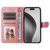For iPhone 16 Pro Max Stand Case Card Slot Leather Wallet Phone Cover