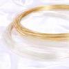 Проволока из меди с полутвердым покрытием из золота 14 карат, не шелушащаяся, для изготовления ювелирных изделий своими руками