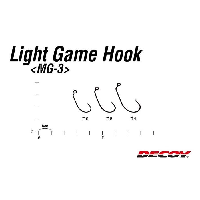 Крючок Katsuichi Decoy MG-3 Light Game #8
