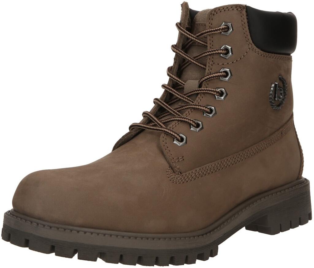 Ботинки Bugatti Poleman на шнуровке бежевые