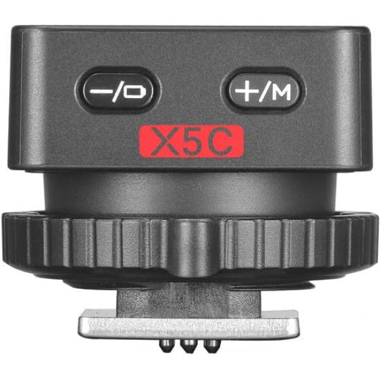 Беспроводной TTL-синхронизатор Godox X5C для совместимости с GODOX IT32 TTL Мини-интегрированный башмак и магнитный модульный Easy Wireless Communication