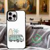 C-Combi Van Surf Art  Phone Case For iPhone17,16,15,14,13,12,11 Plus,Pro Max Magnetic For Magsafe Wireless Charging
