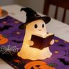 USB Powered Ghost Night Light Funny Spooky Ghost Figurine Halloween Reading Lamp  Halloween Decor