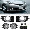 Светодиодная противотуманная фара для Toyota 2009 2010 2011 2012 Галогенный комплект противотуманных фар для автомобиля Бамперная лампа Дневной ходовой огонь DRL Аксессуары для дневного света