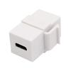 Разъем USB 3.1 Type C с кабелем, порт, поддержка зарядки, синхронизации данных, вставка Keystone для настенной панели, розетки