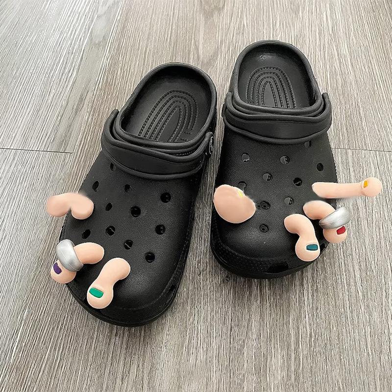 3D подвески для обуви, забавные носочки для Crocs, аксессуары для обуви своими руками, ручное украшение обуви для детей, мальчиков, девочек, мужчин, женщин, вечеринка, Bir