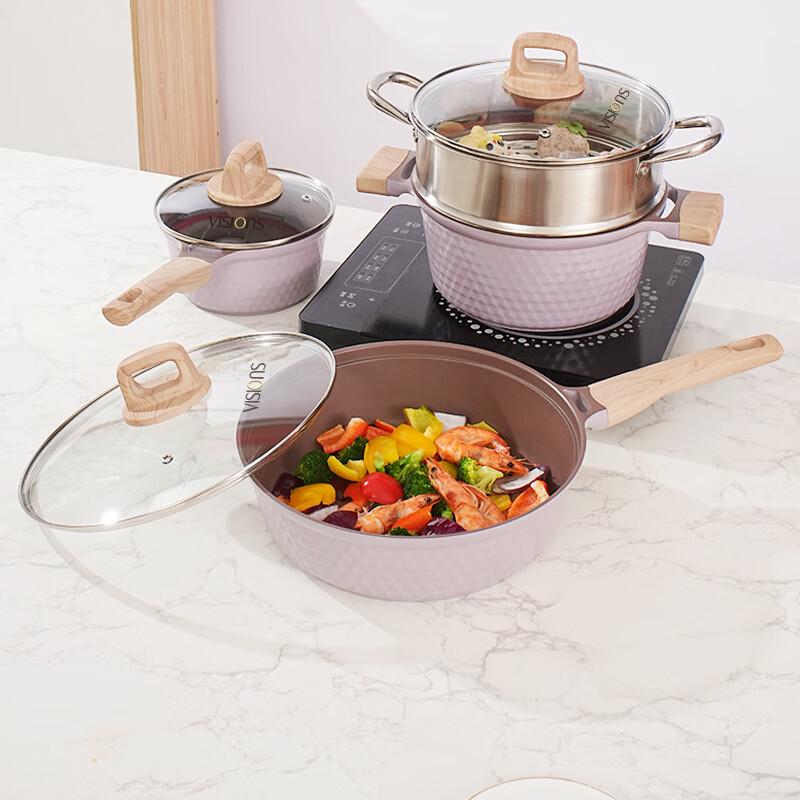 Corning VISIONS Non-stick Wok and Frying Pan