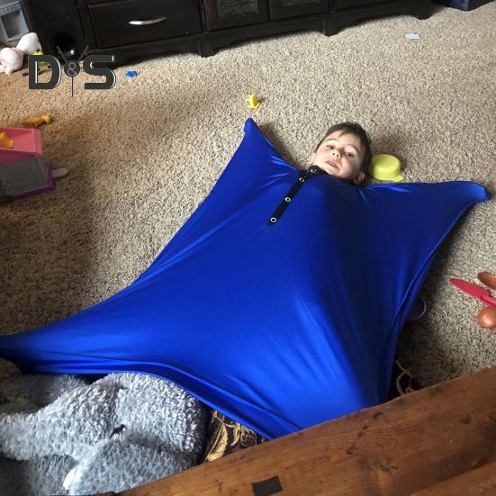 Детские носки с динамическим движением и сенсорным эффектом для мальчиков и девочек, успокаивающие носки для тела, снимающие беспокойство и стресс, детские носки-обертывания для всего тела, успокаивающее терапевтическое одеяло