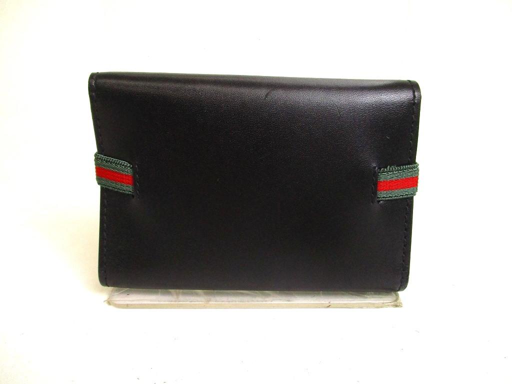 Authentic GUCCI Black Leather Multicolor Rubber 6 Pics Key Cases #a192 Refurbished