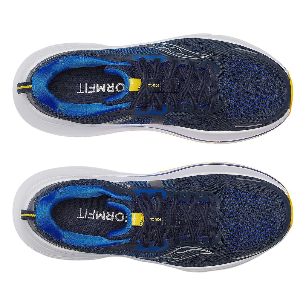 SAUCONY Guide 18 Мужские Низкие Беговые Кроссовки Темно-синие Бело-синие S20998-164