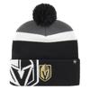 Bonnet Tricoté 47 Brand - MOKEMA Vegas Golden Knights - Noir - Adulte - Homme