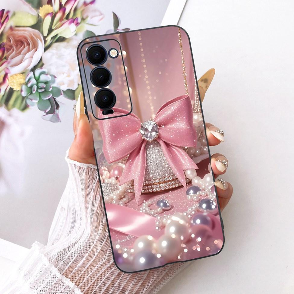 Case For Tecno Camon 18 Cover Cute Cat Fashion Butterfly Funny Painted Casing Tecno CH6 CH6n