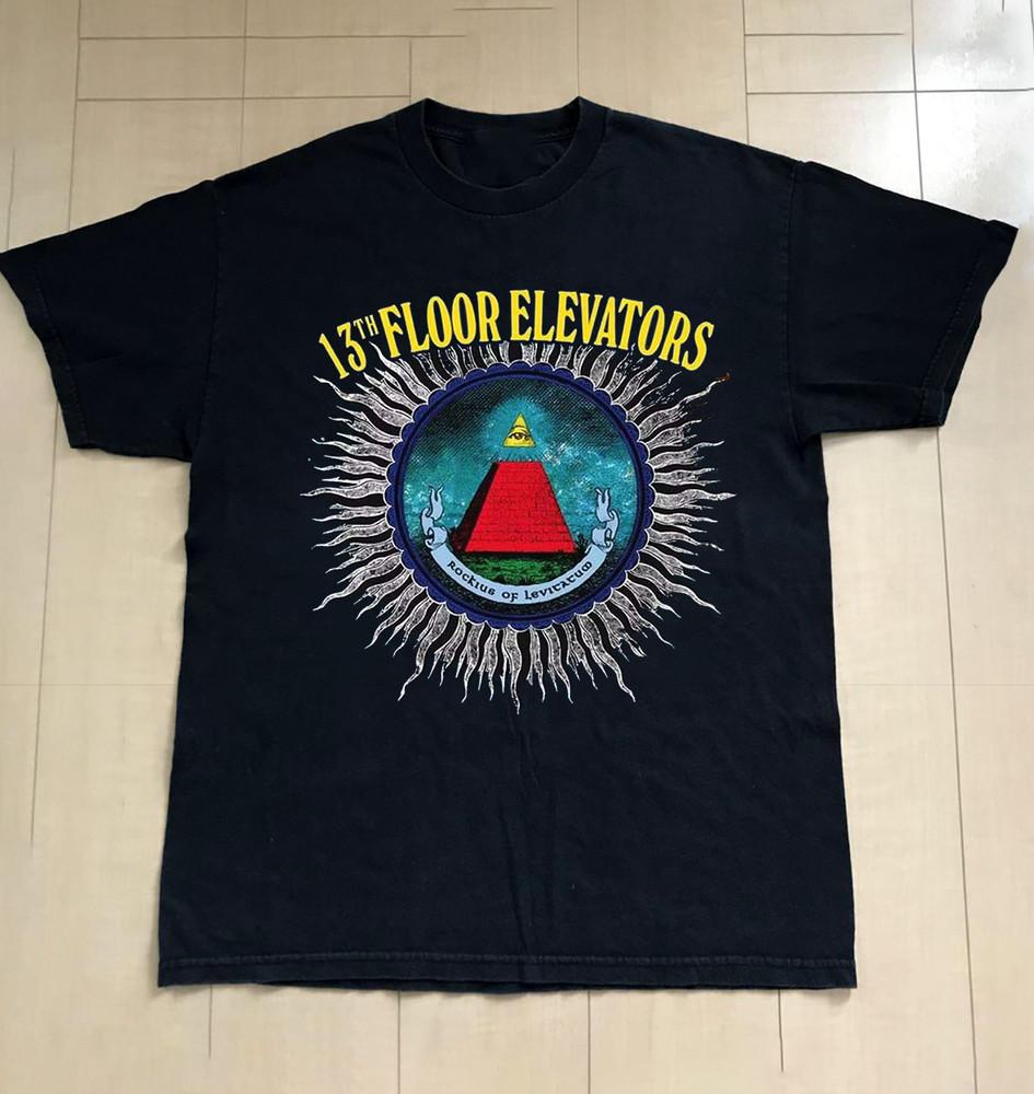 Футболка с коротким рукавом The 13th Floor Elevators Унисекс Все размеры от S до 5XL TP702 Футболка унисекс