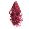 17-дюймовый волнистый конский хвост наращивание волос синтетический длинный волнистый коготь накладные волосы термостойкий волокнистый конский хвост парик для женщин