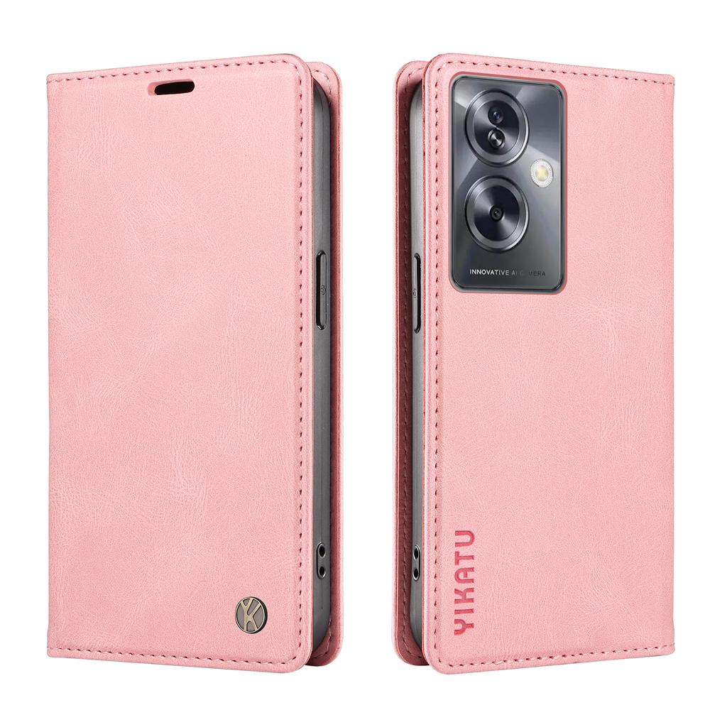 Nubuck PU Leather Fully Matte TPU Card Slots Wallet Phone Case for Oppo A15,A16,A17,A55,A72,A73,A74,A58,A38,A78,A79,Realme C12,C15,C21,C30,C33,C55...