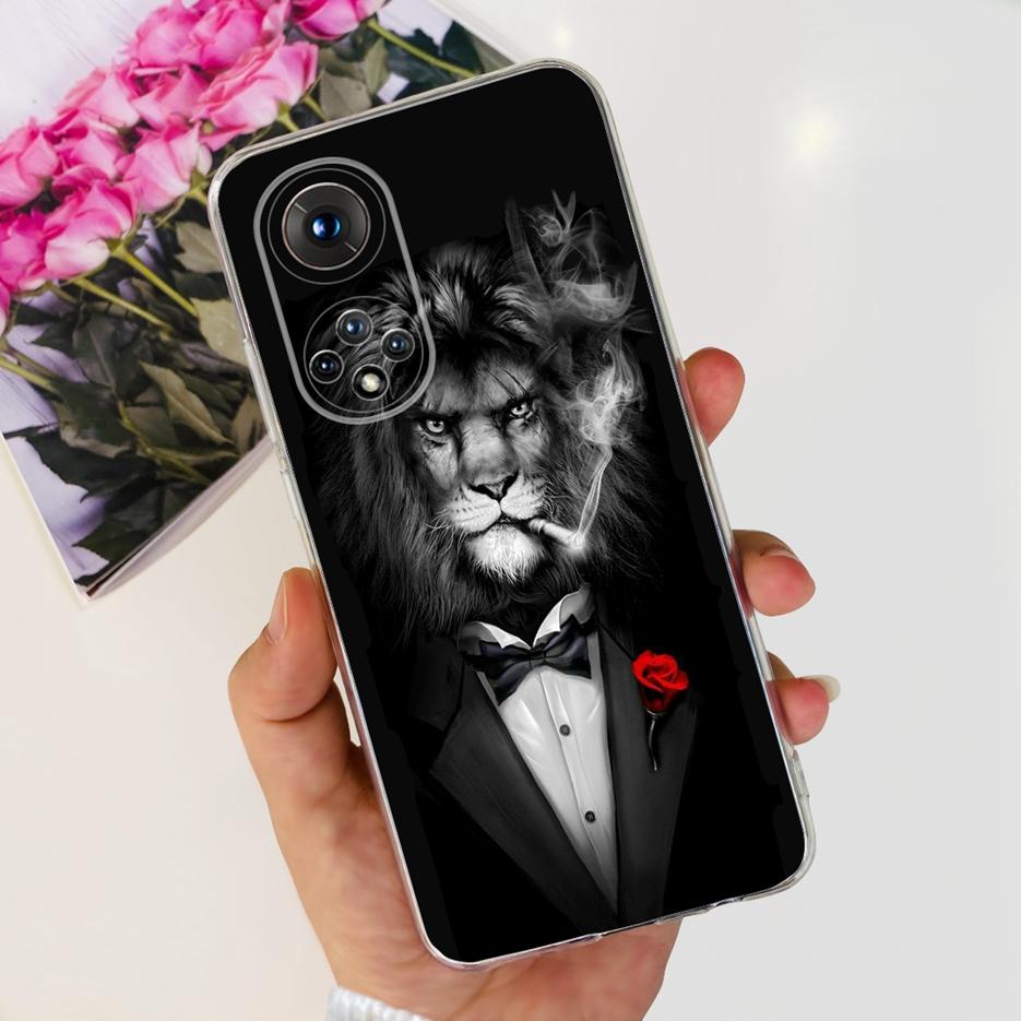 Чехол для Huawei Honor 50 NTH-AN00 Новый модный окрашенный чехол Мягкий силиконовый чехол для телефона Для Honor 50 Lite Honor50 Pro Fundas Бампер