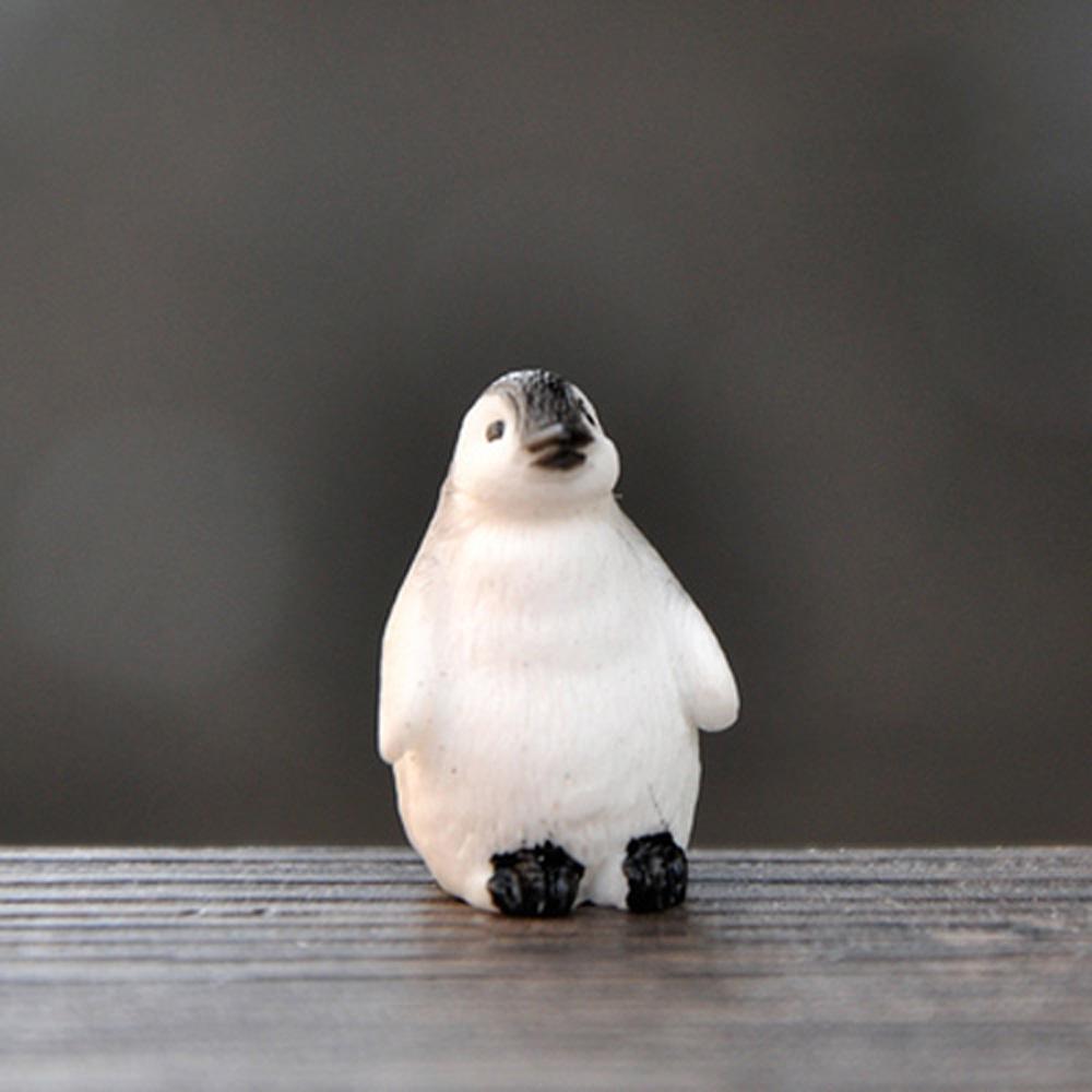 Смола маленькая модель пингвина айсберг тюлень зимняя фигурка миниатюрный микропейзаж украшение для сада фей