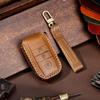 GUSHIBEI Роскошный кожаный чехол для ключей ручной работы для Kia с 3 кнопками