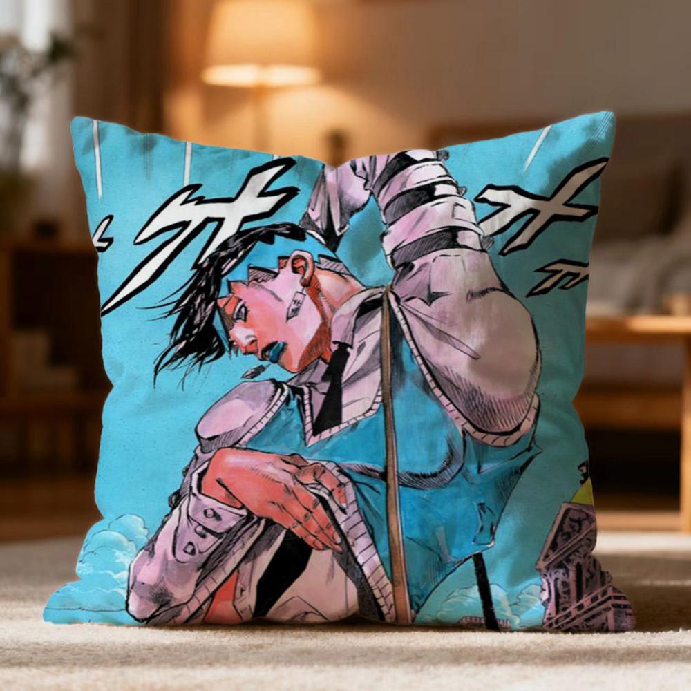 Горячая Наволочка J-JJoJo's Bizarre Adventure Мягкая Стираемая Наволочка Многоцелевая для Дивана Кровати Путешествий Офиса