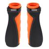Orange Black Cycling Handle Grips Soft Rubber Electric Scooter Handlebar  Cycling Accessories