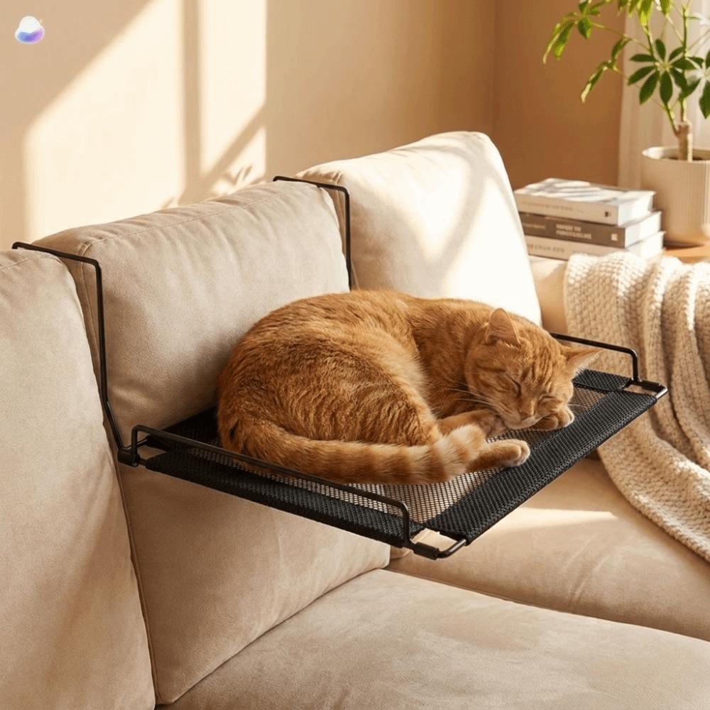 Stable Cat Window Hammock Folding Cat Sunbathing Bed Pet Nest Pet Window Perch Window Perch
