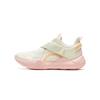 Li Ning Kids Comfortable Shock Absorbing Wear Resistant Rebound Breathable Low Top Casual Shoes Kids Casual Shoes Off-White YKCU128-4